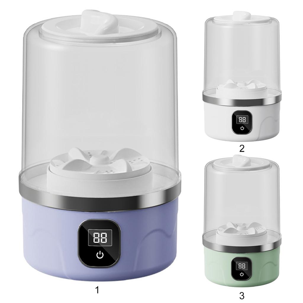 Automatic Laundry Cup with Laundry Cup Portable Washing Machine Rechargeable Mini Special Washer for Travel Home and Dormitory