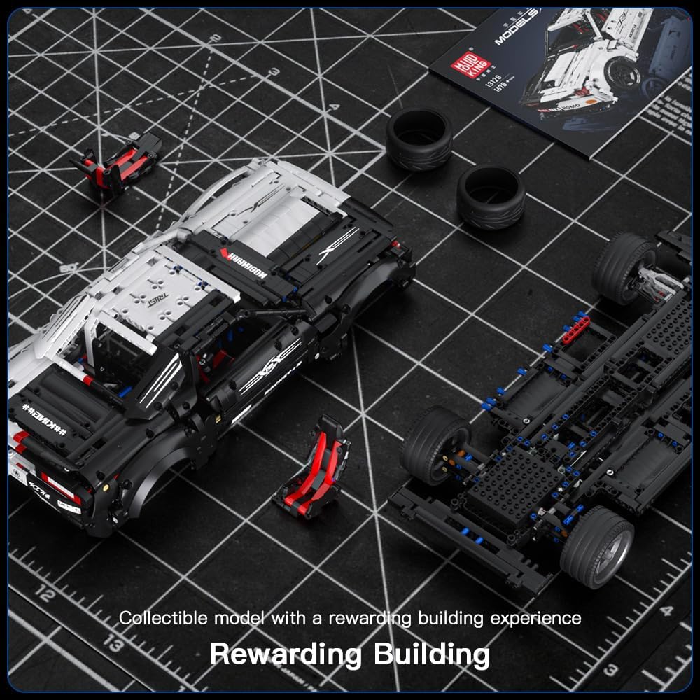 MOULD KING 13128 Eemon Demon Car Model Building Bricks Kids Christmas Toys Gifts