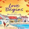 Love Begins At Golden Sands Bay by Georgina Troy Hardback Book 9781804260593