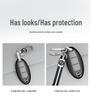 Compatible Key Cover for 2022 Nissan Sylphy, Teana 21, Qashqai, X-Trail, Tiida - Transparent Shell