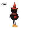 Witch Figurine For Halloween Plush Pom Hanging Decoration, Pumpkin/Ghost/Black Cat/Witch Doll Holiday Decoration Ornament for Tree, Porch, Window