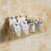 Corner Wall Mounted Cosmetics Storage Rack Plastic No Hole Required Organizer for Bathroom Accessories