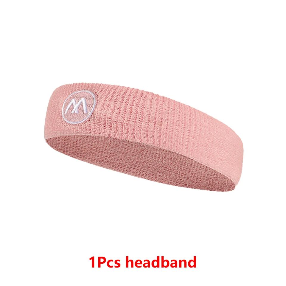 Exercise Headband Wristband Set Gym Sweatband for Men Women Comfortable Yoga Tennis Workout Weight Loss Fitness