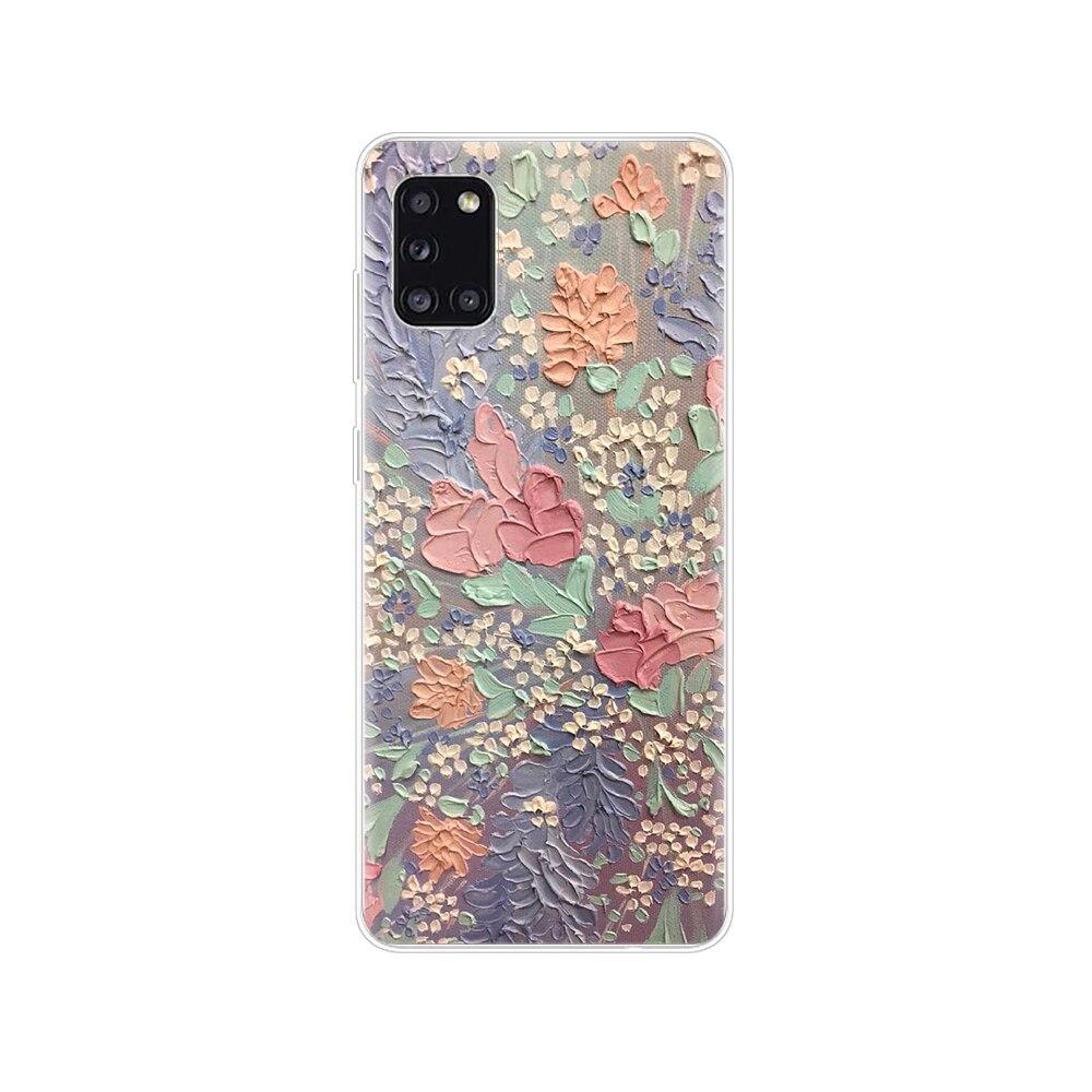 Fall Für Samsung Galaxy A31 Fall Für Samsung A31 EINE 31 SM-A315F 6.4"; Telefon Abdeckung Silikon Weiche TPU Coque Stoßstange Volle Schutzhülle