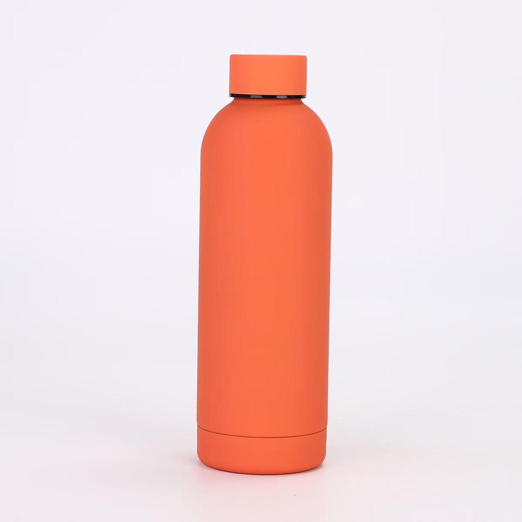 Portable Stainless Steel Vacuum Thermos Cup with Handle