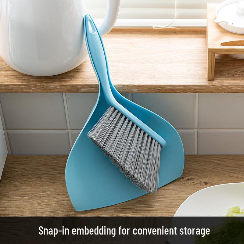 Car Cleaning and Dust Removal Brush Set for Sofa, Keyboard, and Desktop with Broom and Dustpan.