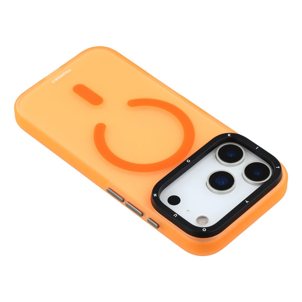 YOUNGKIT For iPhone 17 Pro Max Matte Case Compatible with MagSafe PET TPU Phone Cover