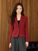 Women's Petite Korean-Style Autumn Blazer: Elegant Design for 2025