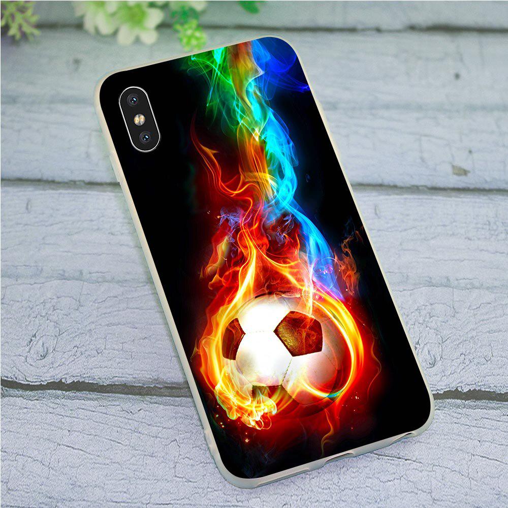 Customize Atletico Madrid 19-20 Jersey Home Soccer Phone Case iPhone 5 5s SE 6 6 Plus 6s 6s Plus 7 7 Plus 8 8 Plus X XR XS Max