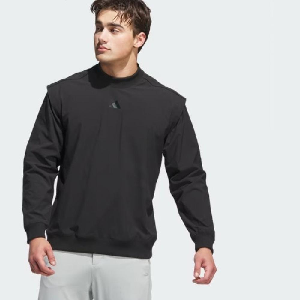 Adidas Golf Men S Beyond twiStweave Hybrid looSe Pullover Ka7963