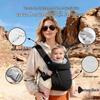 TLXT Breathable Baby Carrier with Hip Seat
