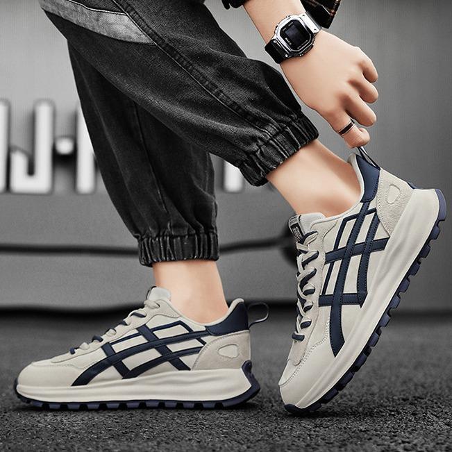 New Men's Shoes Are Trendy In Summer, Student Leisure and Comfortable Running, Light Sports, Thick-soled Heightening Dad Trendy Shoes