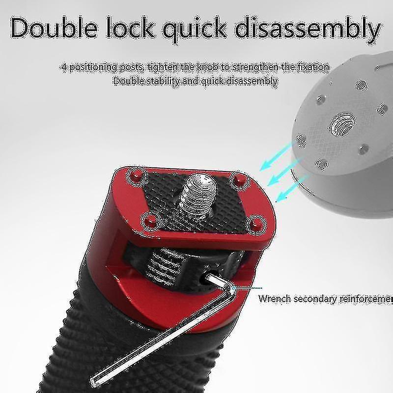 Camera Handheld Gimbal Stabilizer Quick Release Handle Grip For Weebill Lab/s Handgrip 1/4 Inch 3/8