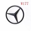 2026 Hot Black A45S Logo Turbo 4MATIC Car Rear Star Sticker Trunk AMG Emblem for Mercedes Benz a 45S AMG W177 1pcs Auto Accessories