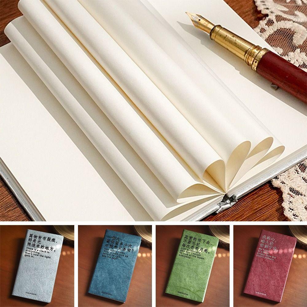 Thicken Paper Agenda Book Mini Journal Notepads Durable Memo Book Stationery Gift