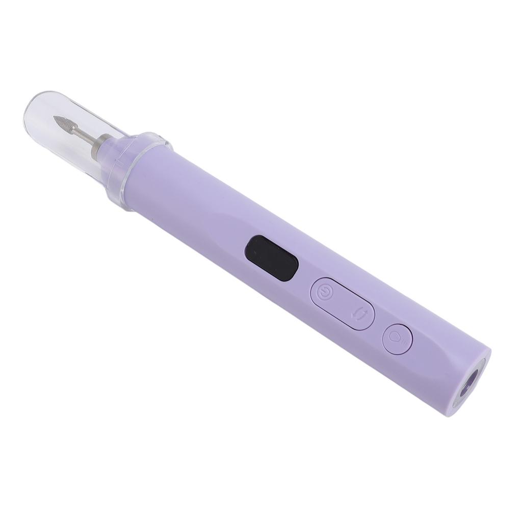 2 in 1 Electric Nail Drill and Nail Lamp Portable Multifunctional Nail File NaMachine with Fast Curing Nail Light for Travel Business Trips
