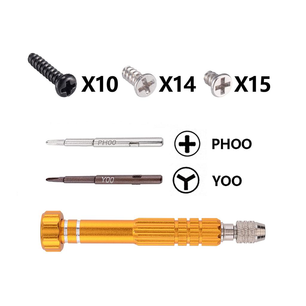 eXtremeRate Controller Jelly Action Face Buttons for Switch Switch OLED Symbols New Hope Gray Joy-Con ABXY, Direction, Home, Capture, + & - Buttons, &