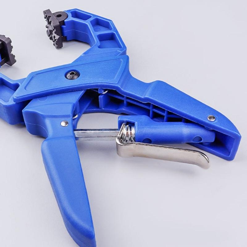 Long Lasting Fast Release Clamp for Woodworking and Metalworking with Reinforced Nylon Fiber Build and 180 Degree Adjustable Angle