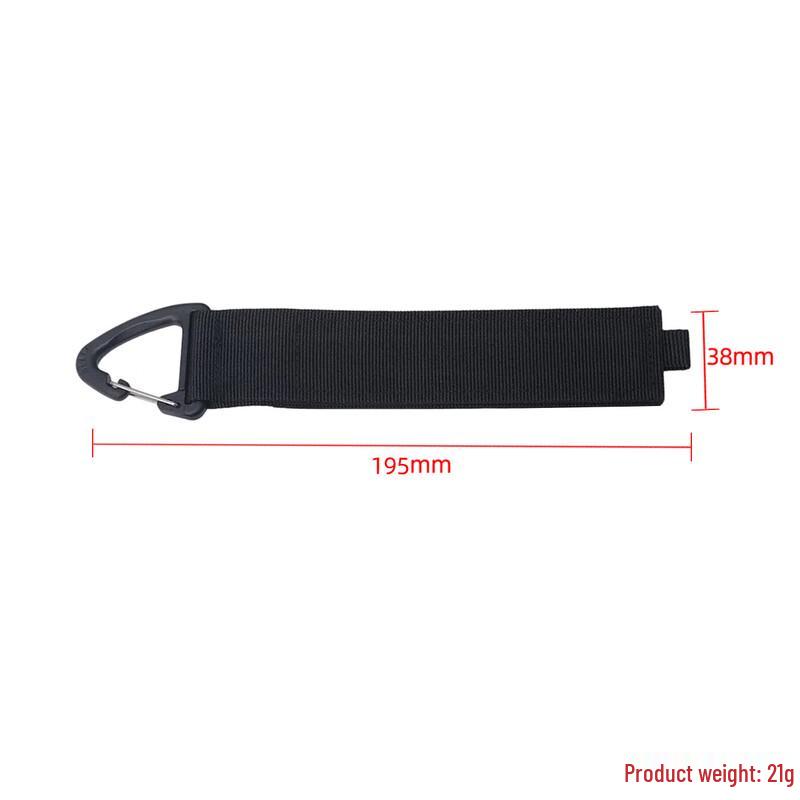 HengTravler Aluminum Alloy Hanging Carabiner Straps with Extension