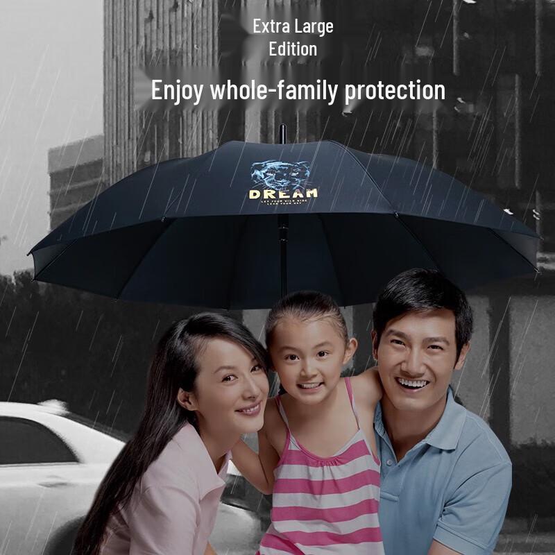 Ветрозащитный полуавтоматический зонт для гольфа Hongye Business