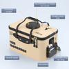 Fishing Basin Fishing Gear EVA Fishing Bucket Fishing Bag with Handle Fish Fishing Barrels Container Foldable Tackle Box