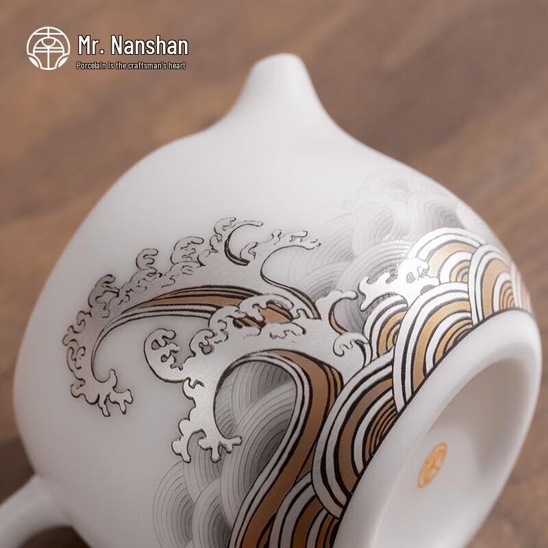 Nanshan Mr. Kung Fu Ceramic Dragon Egg Teapot