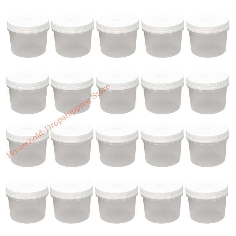 Plastic Dessert Cups Heat Resistant For Microwave Freezer Meal Preparation 85AD
