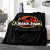Jurassic Park Adventure Blanket Soft Throw Blanket For Home Bedroom Bed Sofa Travel Office Solid Christmas Blanket