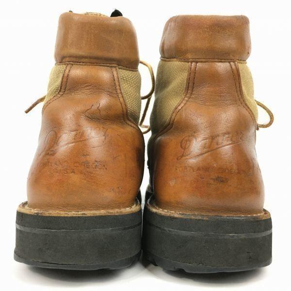 Danner Light 30420 Size 7M/25.0 Gore-Tex Outdoor Work Mountain Trekking Boots Brown(USED)