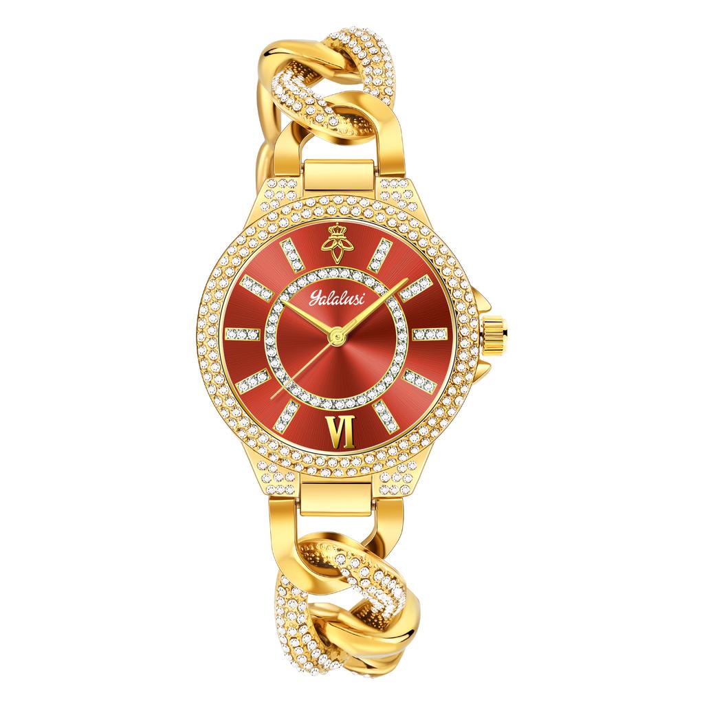 Yalalusi Fashion Casual Ladies Quartz Watch Ladies Watch Eco-Friendly Material Ipg