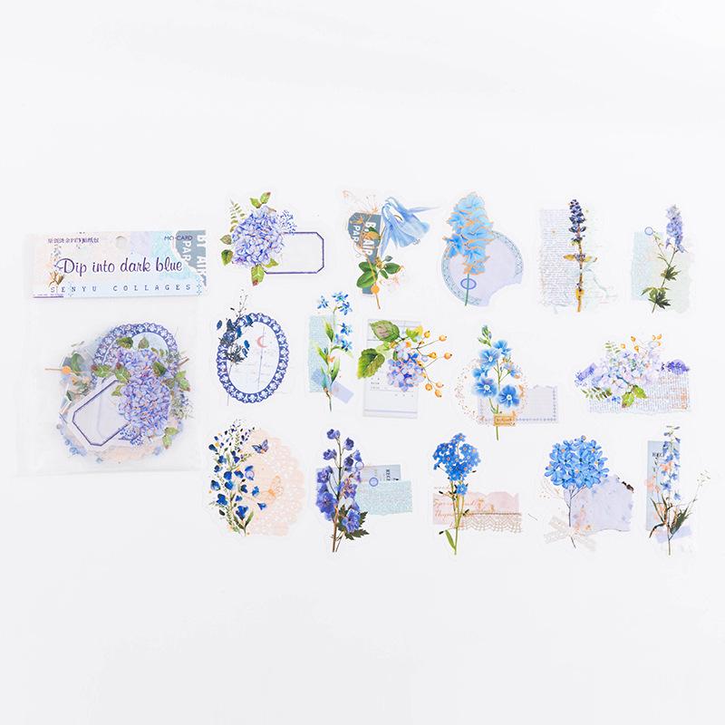 Momo Forest & Poetry Series PET Sticker Pack - 30 Sheets for Plant Journal & DIY Crafts