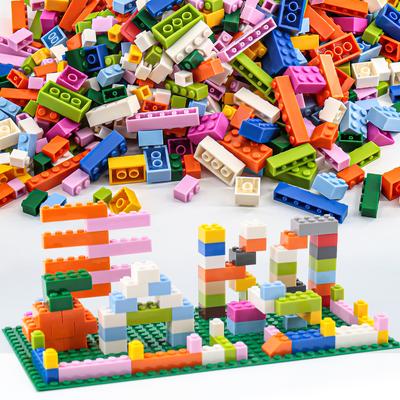 1000 Pieces DlY Creative Constructing BlocksBulk Sets City Timeless Bricks AssemblyBrinquedos Educational Toys for Children