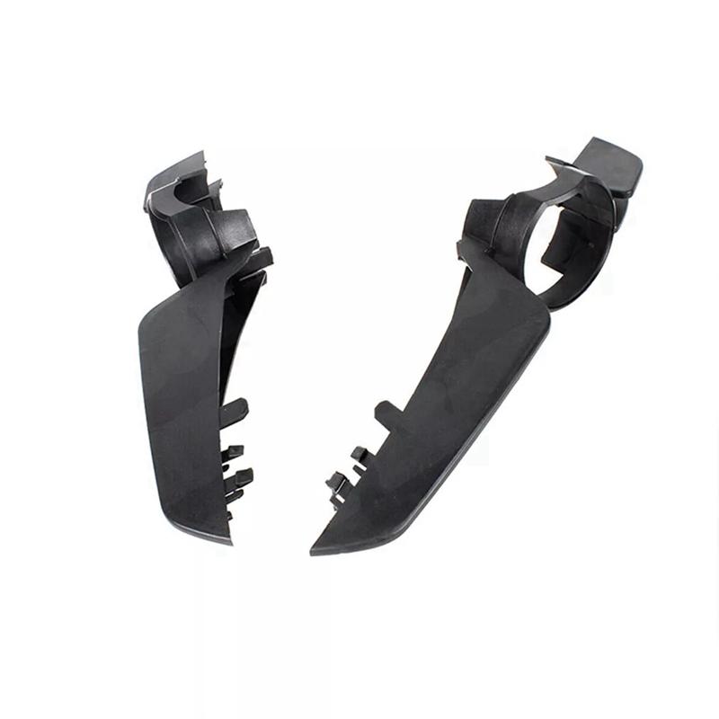 NEW-1Pair Car Front Bumper Fog Light Cover Bezel For BMW 3-Series E46 323Ci 2000-2003 51118204358 51118204357