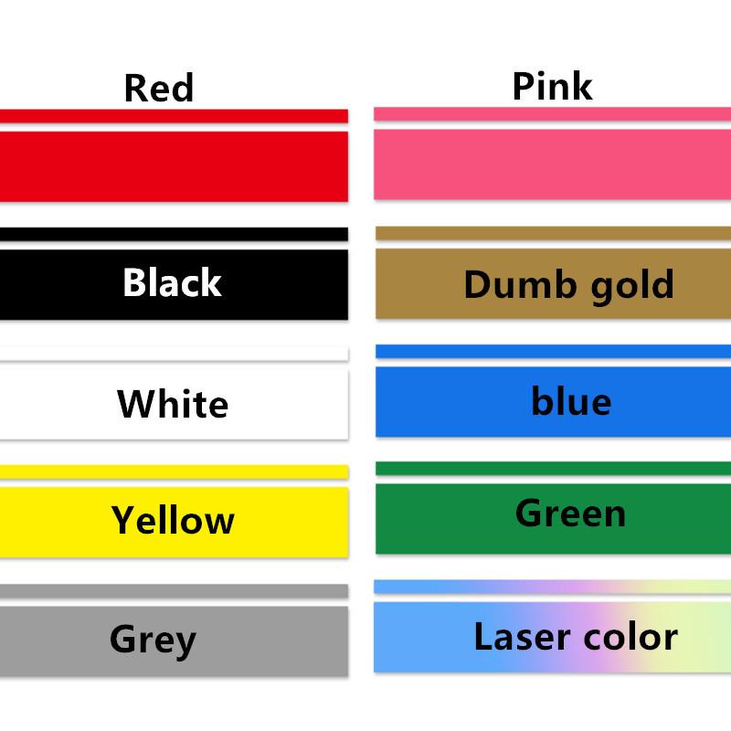 1PC High Quality Hood Car Stickers Personalized Stripe Stickers Car Modification Body Stickers Decorative Covering Film