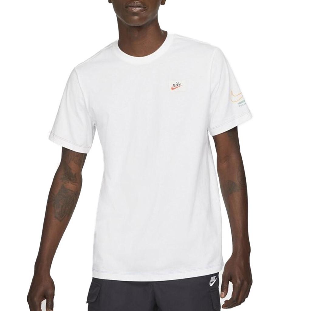 Nike NSW Swoosh 50 Breathable Printed Short Sleeve T-Shirt Men Tops White DJ1394-100