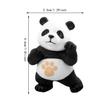 4 Pcs Panda Miniature Decor Items Set for Unique Gift,Home,Living Room,Office,Restaurant Decor,Showpiece,Perfect Valentine Decoration Items