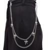 Modern MultiLayered Metal Bowknot Pants Chain for Women Fashion Waist Decoration Pants Chain for Parties and Daily Wear
