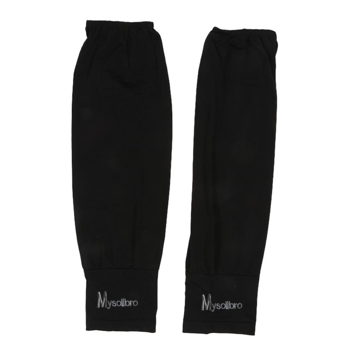 

1Pair Ice Silk Sleeve Sun Protect Anti-Slip Sunscreen Cuffs Large Size Driving Sun Protection Arm Sleeves Breathable Arm Warmer one size чёрный