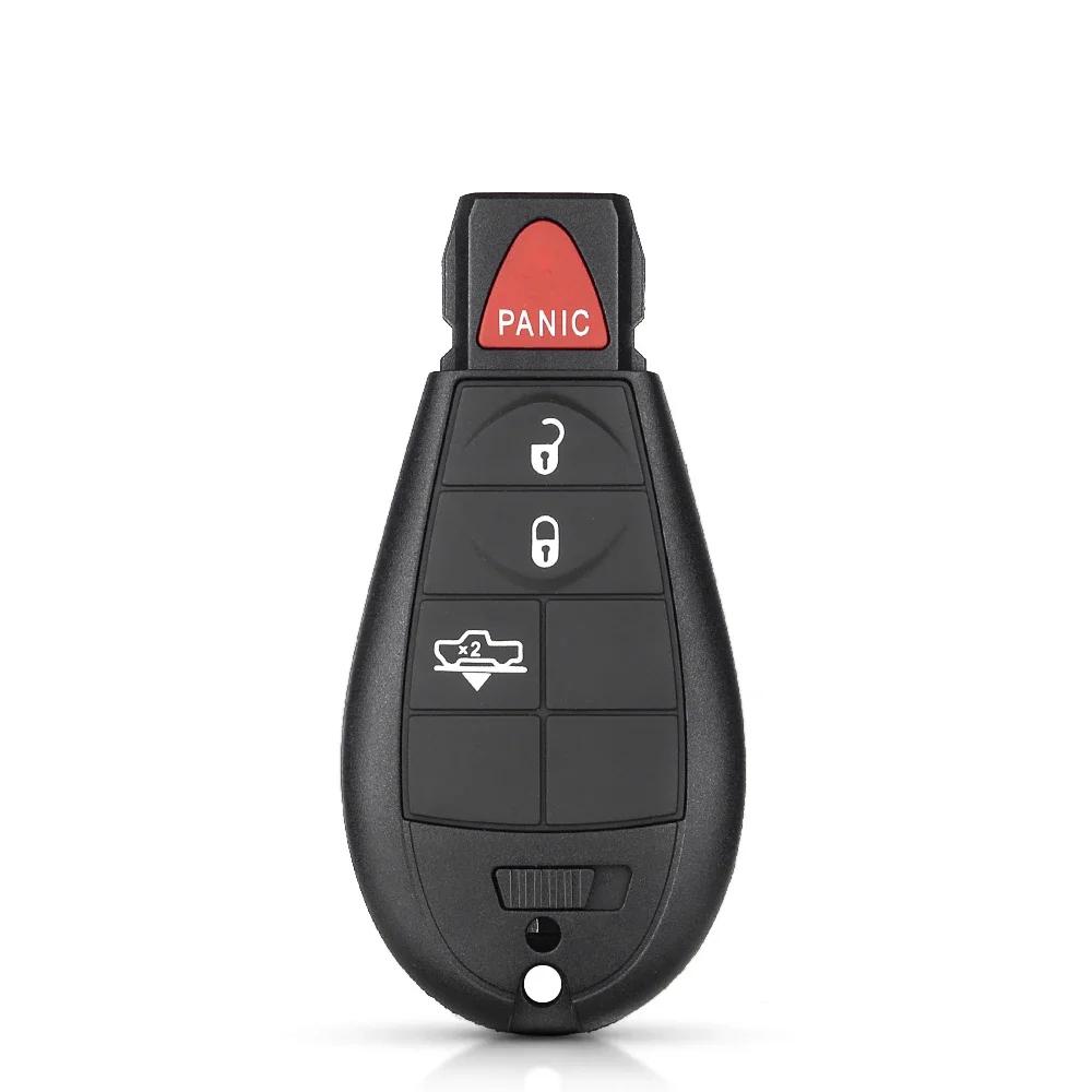 3/4/5/6 Buttons For Chrysler 300C For Jeep Commende For Dodge Durango Ram Grand Caravan Cherokee Replace Key Shell Case