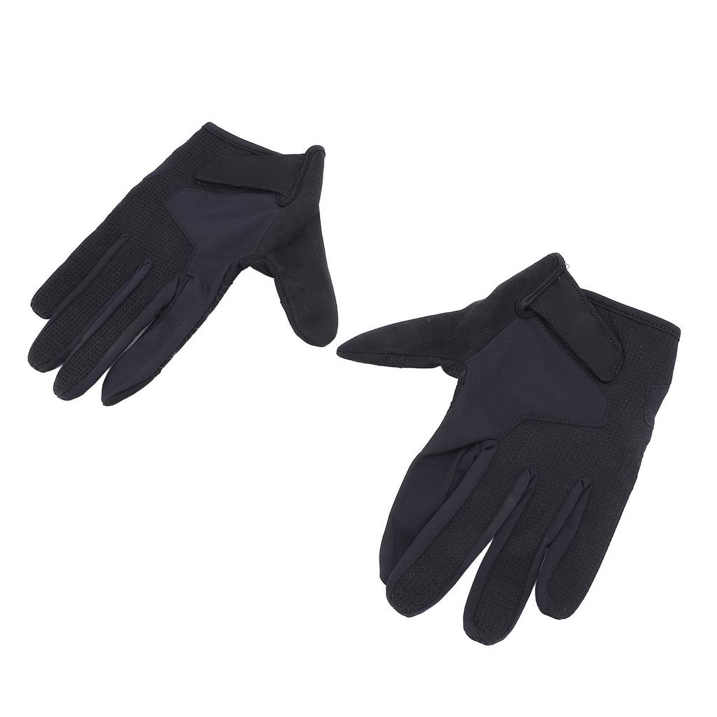 1 pereche de mănuși de ciclism cu degetul complet cu ecran tactil, mănuși de antrenament cu degetul complet, absorbante de șoc