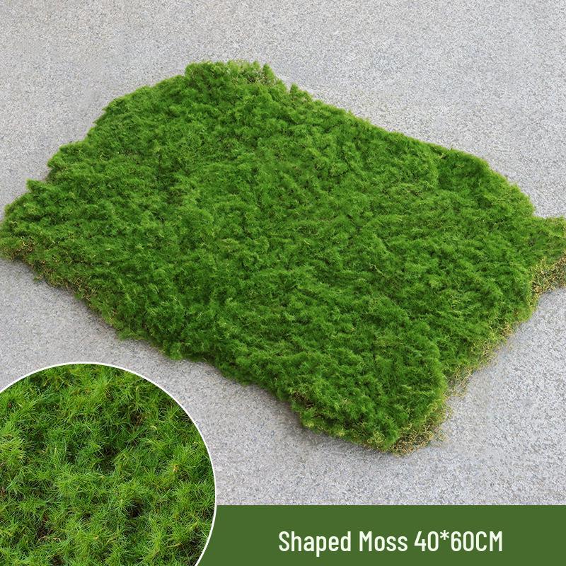 Bionic Artificial Moss Micro Landscape Ornaments for Bonsai and Paving