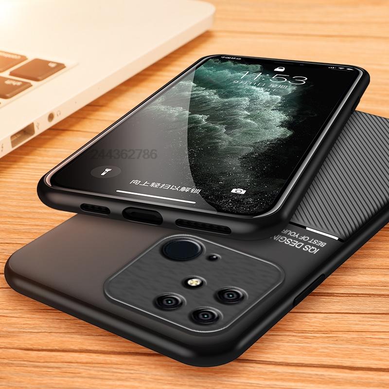 For Redmi 10 Indian Case Soft TPU Luxury Cases For Redmi 10 Power Anti-Fingerprint Camera Protection Back Cover Phone Safe