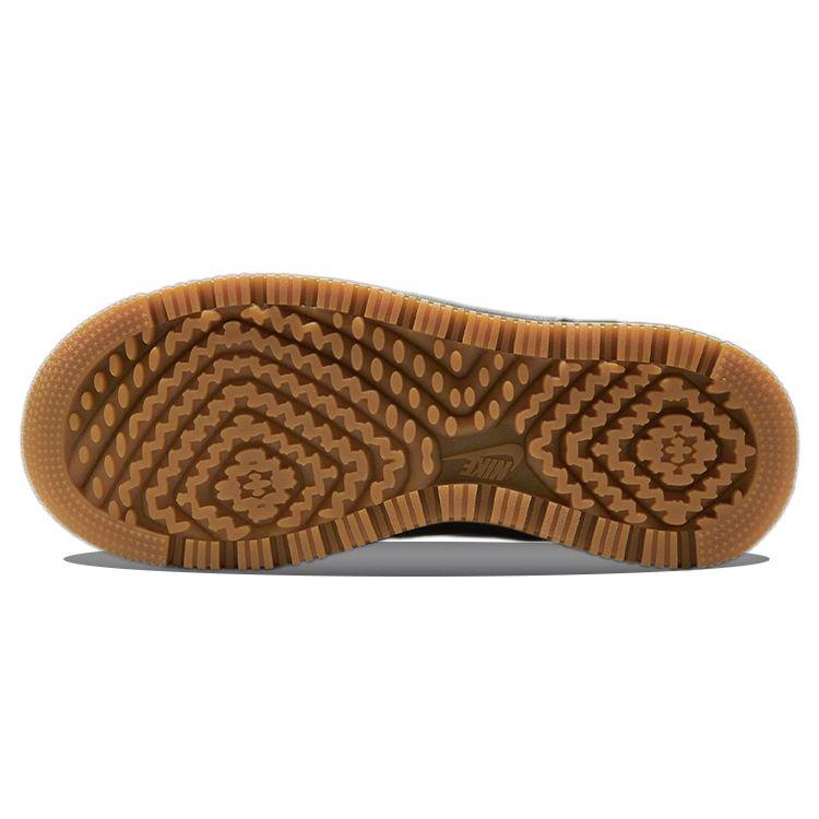 Nike Air Force 1 High Utility 2.0 Women Black Orange Gum Medium Brown Summit White DC3584-001