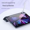 iPad 10.2/Pro 3/4/Air 5/Mini 5/6 Case with Pen Slot, Soft Leather Shell
