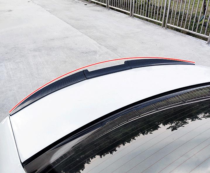 Universal Punch-Free Carbon Fiber Car Spoiler Wing