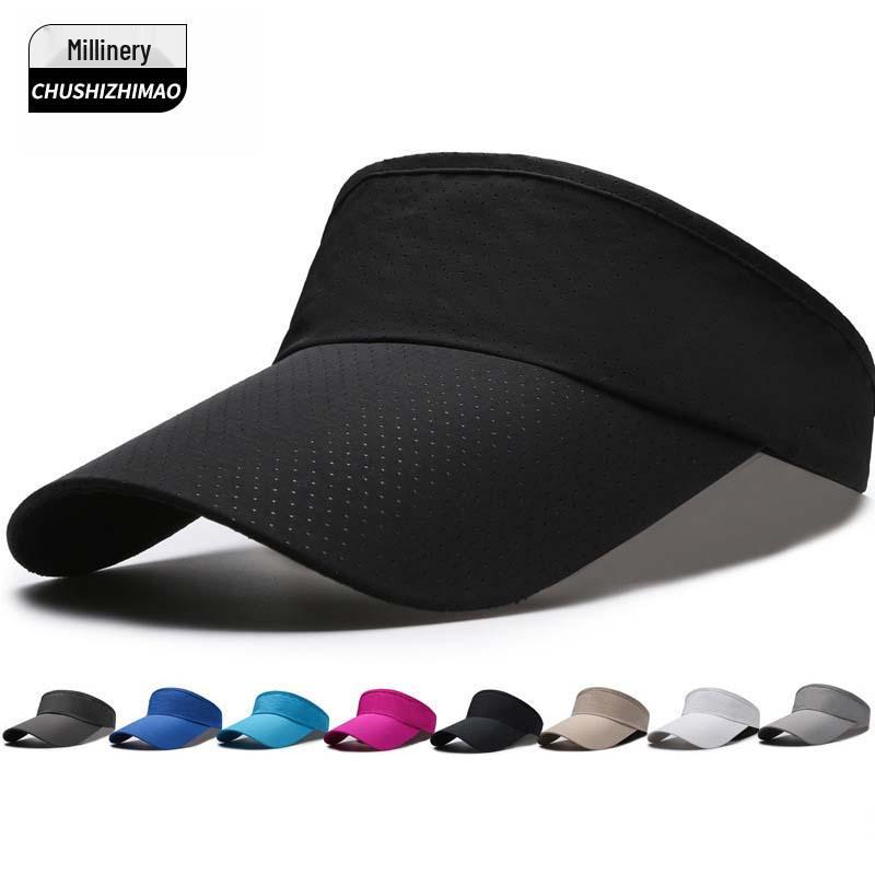 Breathable Quick-Dry Open Top Sun Hat for Men & Women - Large Brim, Casual Outdoor Protection
