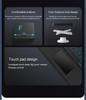 Compatible OPPO Pad3 Pro 12.1" Split Screen Bluetooth Keyboard Leather Case with Backlit Touch