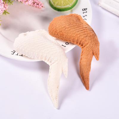 TPR Foam Teething Environmentally Friendly Rubber Simulation Chicken Wings Dog Toy Puppy Training Bite