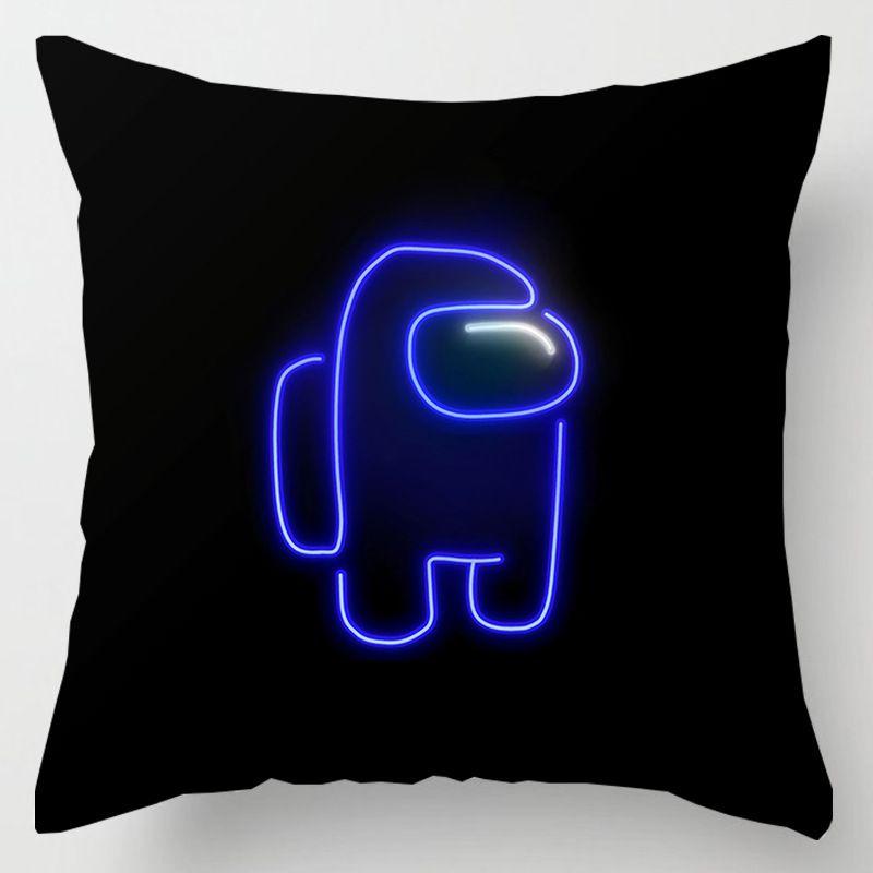 Pillow Game Case Throw Cushion Cover Home Sofa Decor Square Cartoon