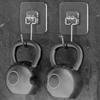 Punch-Free Strong Adhesive Stainless Steel Hooks